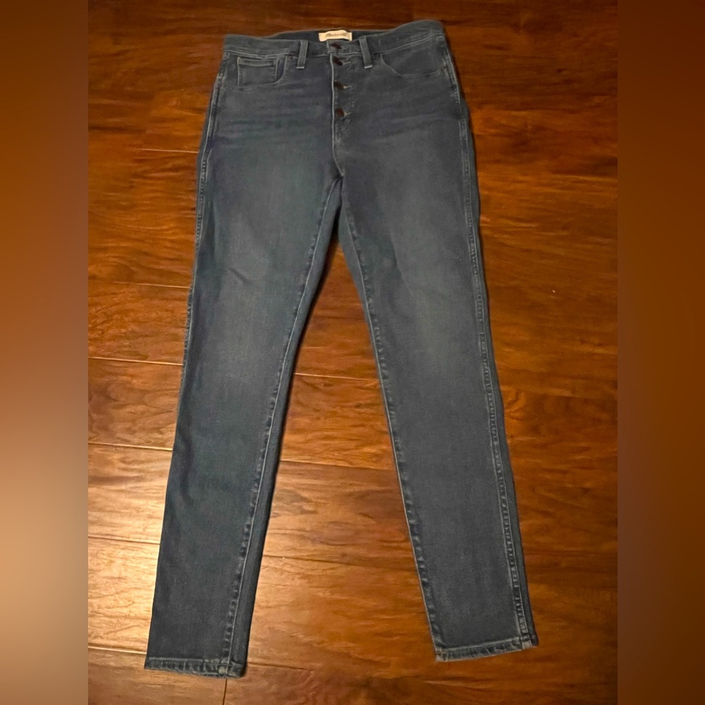 Madewell 10” high rise skinny jeans..W 30.. NEW WITH TAGS.